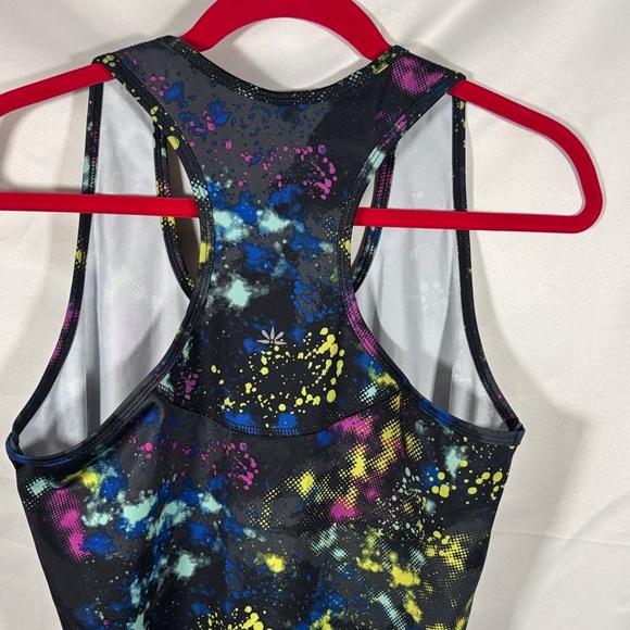 Lukka Womens Racerback Tank Athletic Exercise Printed Shirt Celestial Size L - Picture 5 of 5